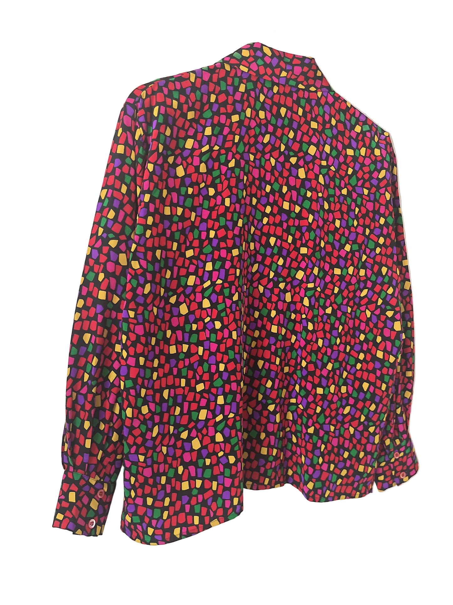 old Celine silk blouse