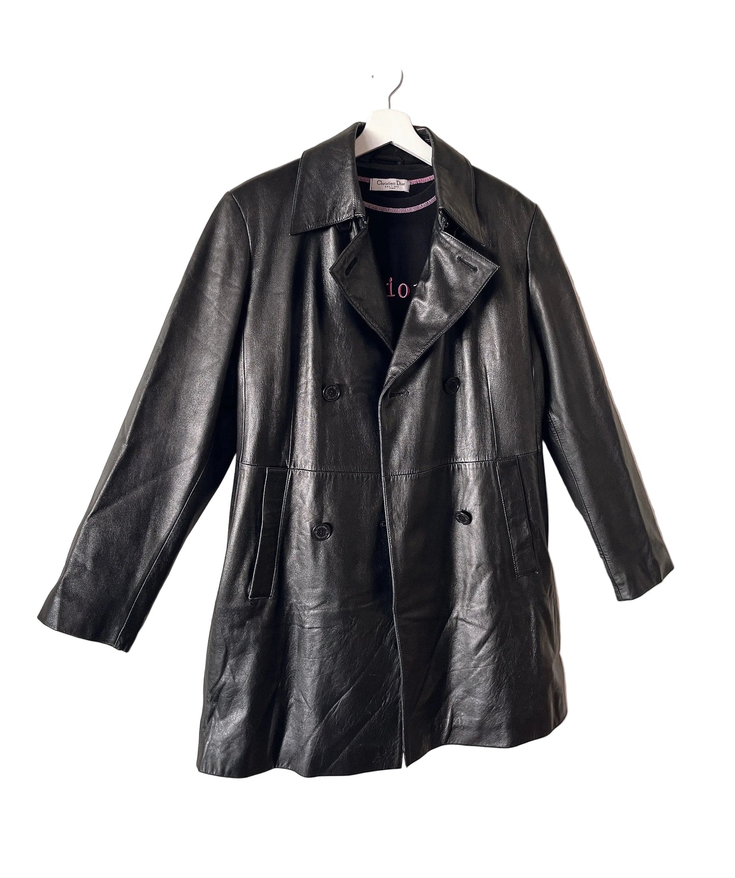 CK Calvin Klein leather jacket