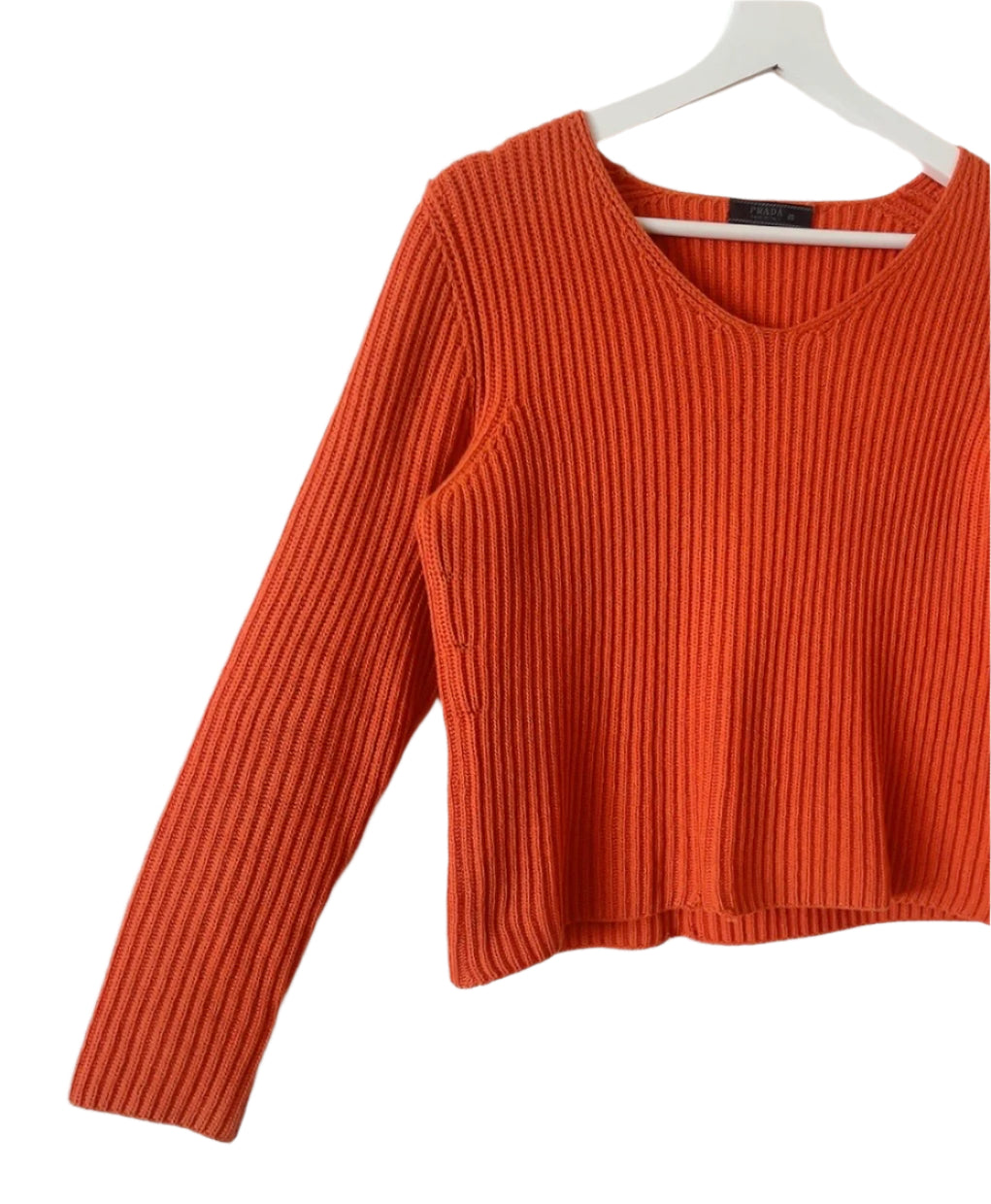 PRADA orange sweater