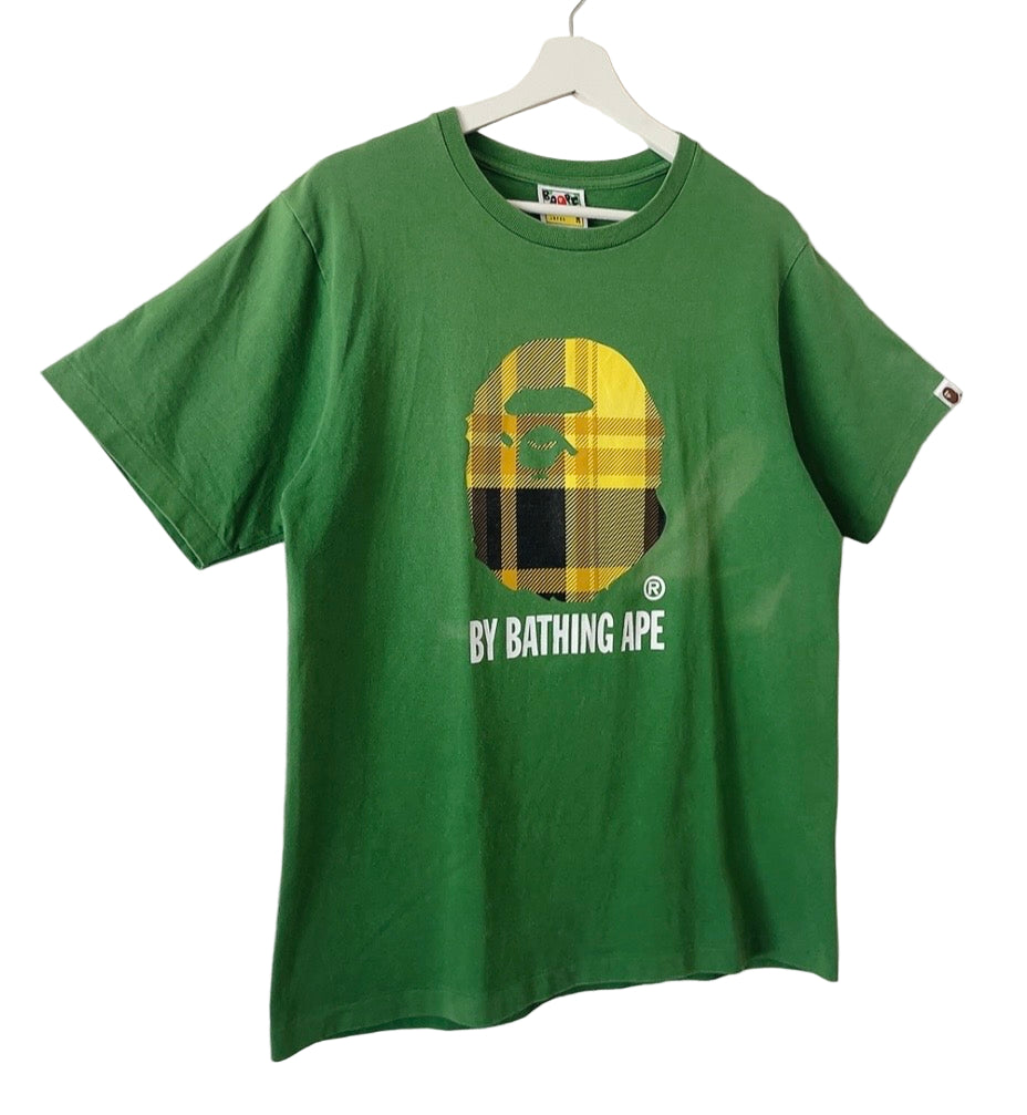 BAPE green T-shirt