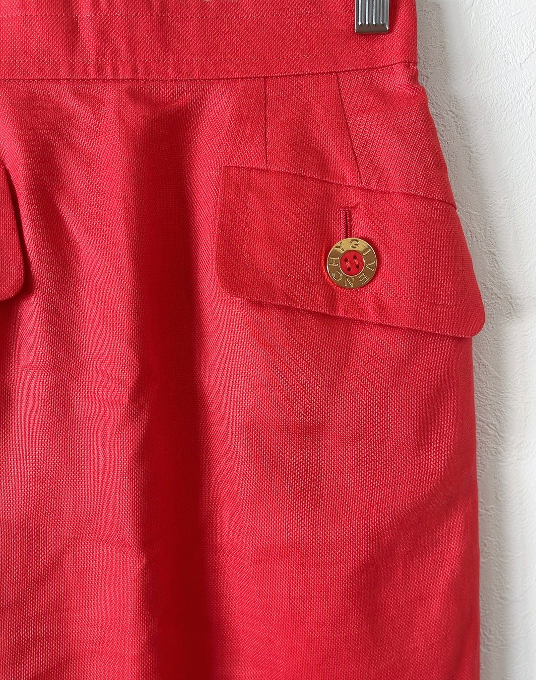 GIVENCHY vintage dead stock linen skirt