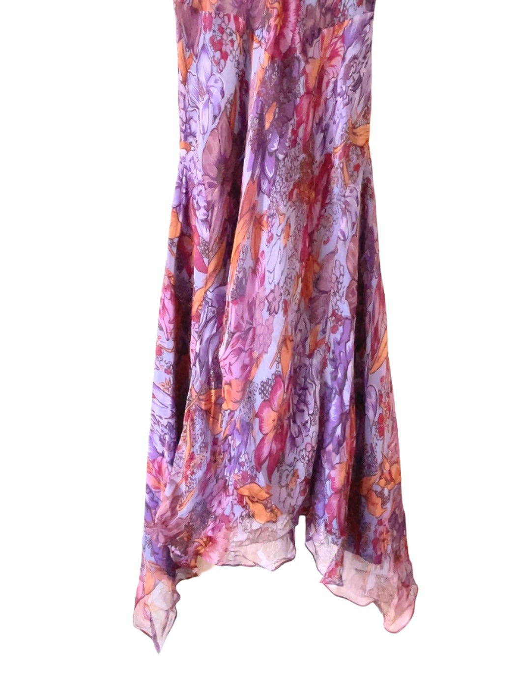 BETSEY JOHNSON vintage silk camisole long dress