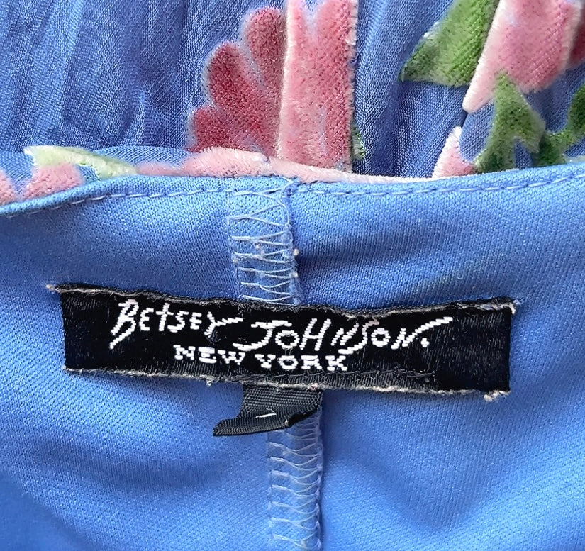 BETSEY JOHNSON vintage floral camisole dress