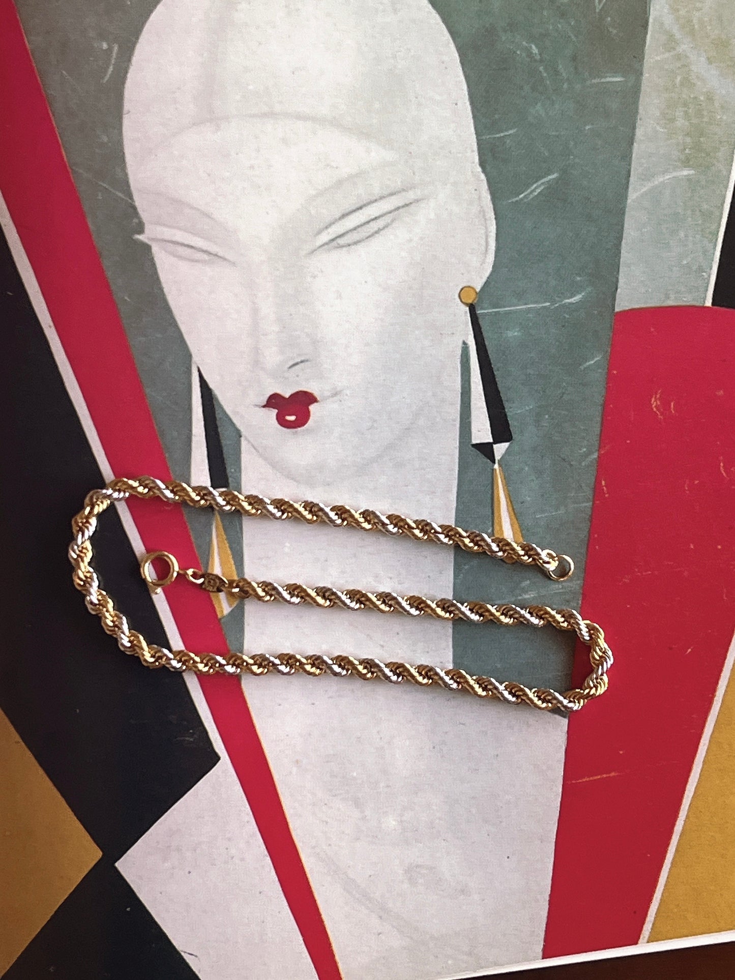 Monet twisted necklace