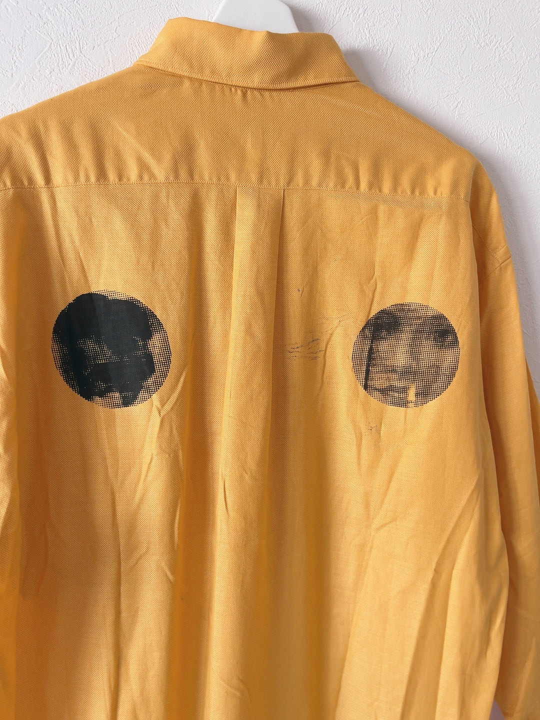 KENZO 80s vintage shirt -「 hand painted by Ousmane