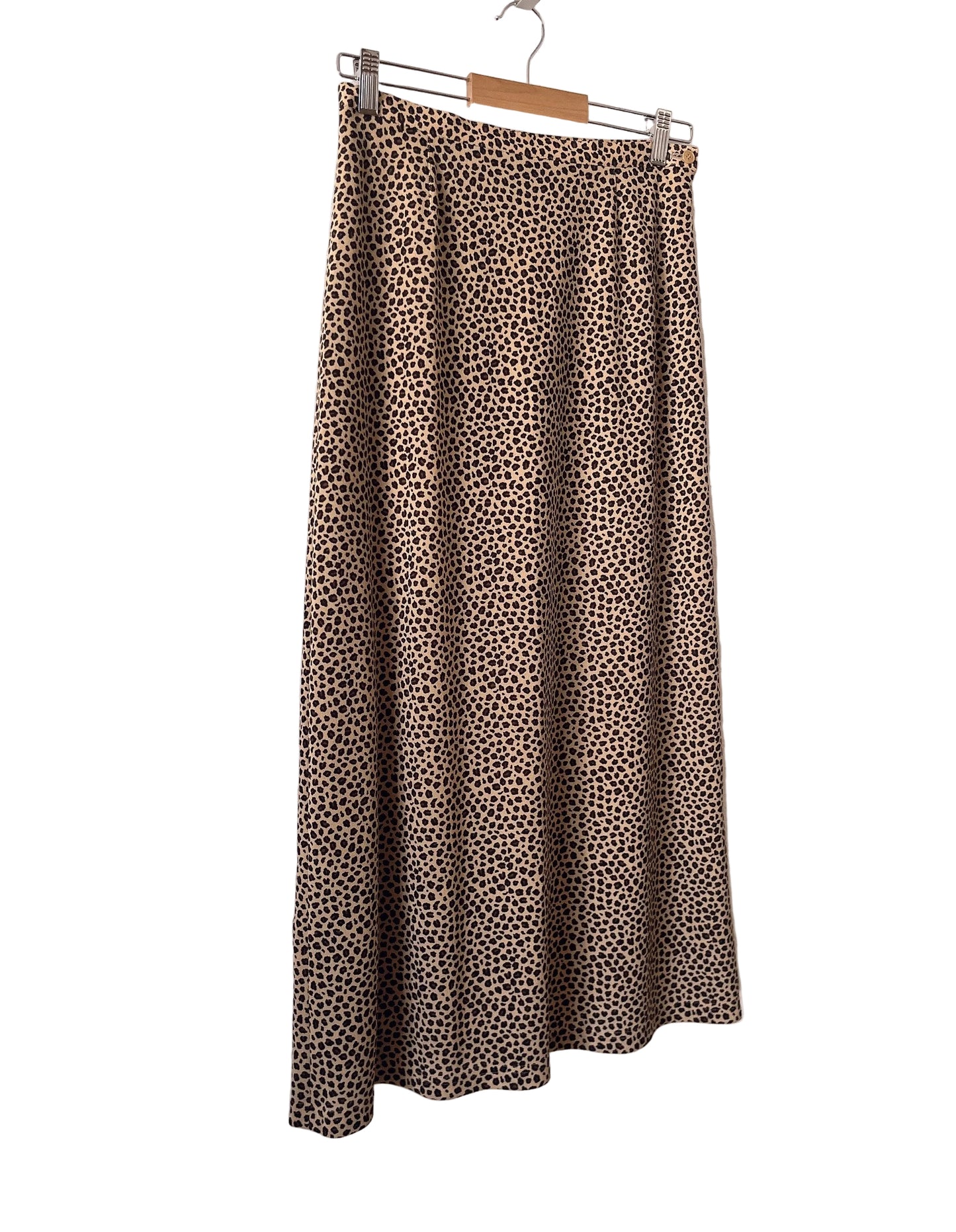 KRIZIA leopard long skirt