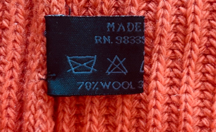 PRADA orange sweater