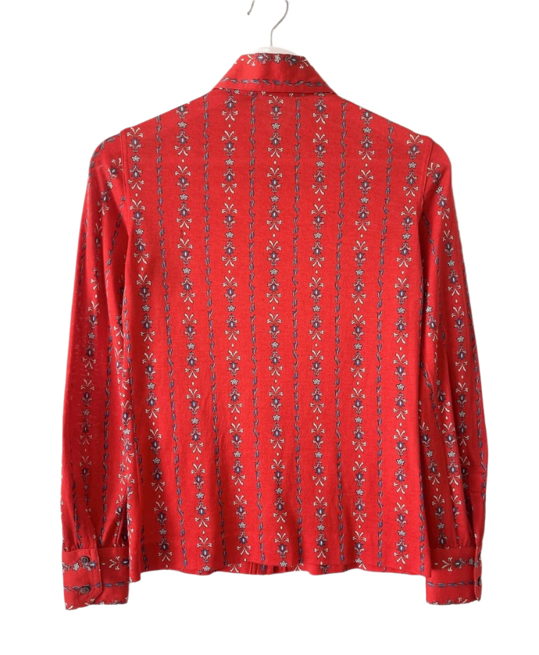 70s old CELINE cotton blouse