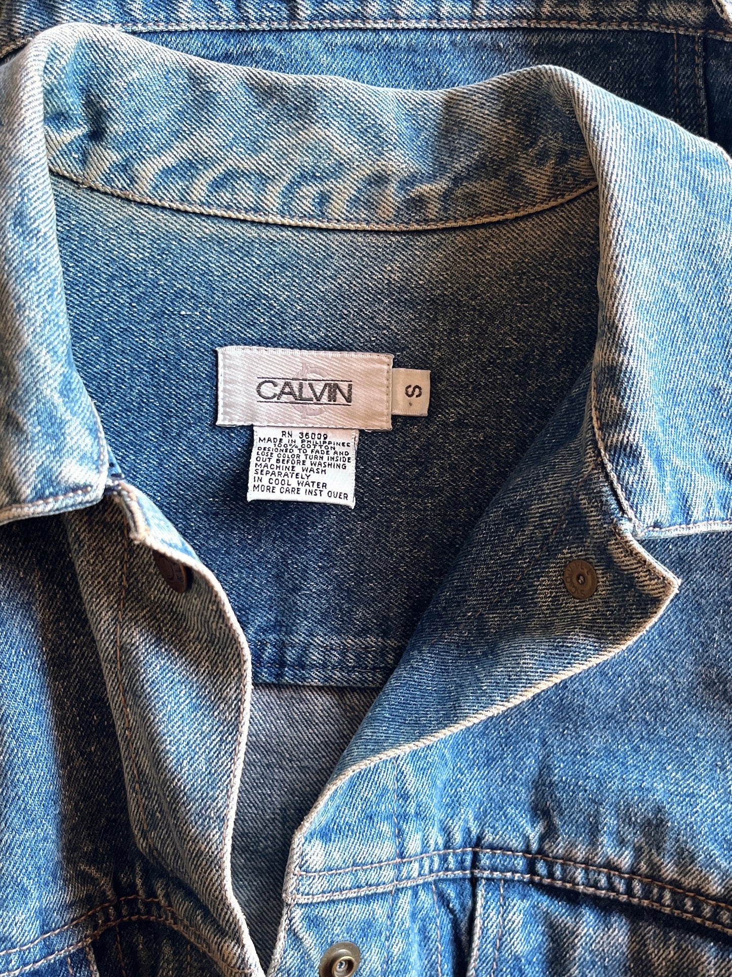 Calvin Klein vintage denim jacket