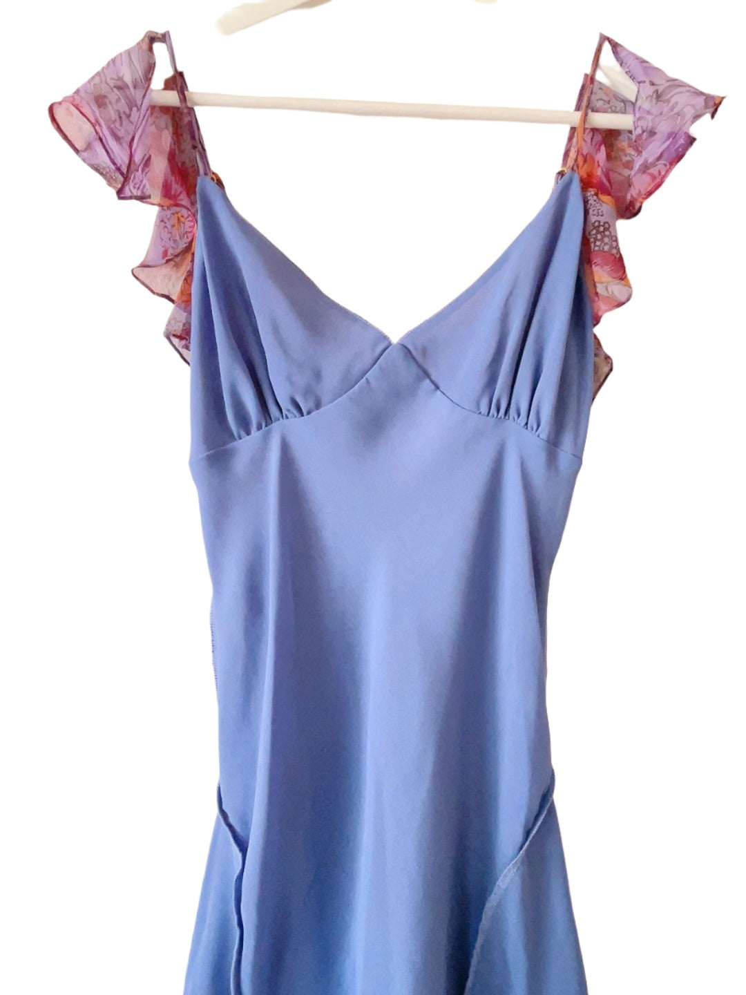 BETSEY JOHNSON vintage silk camisole long dress