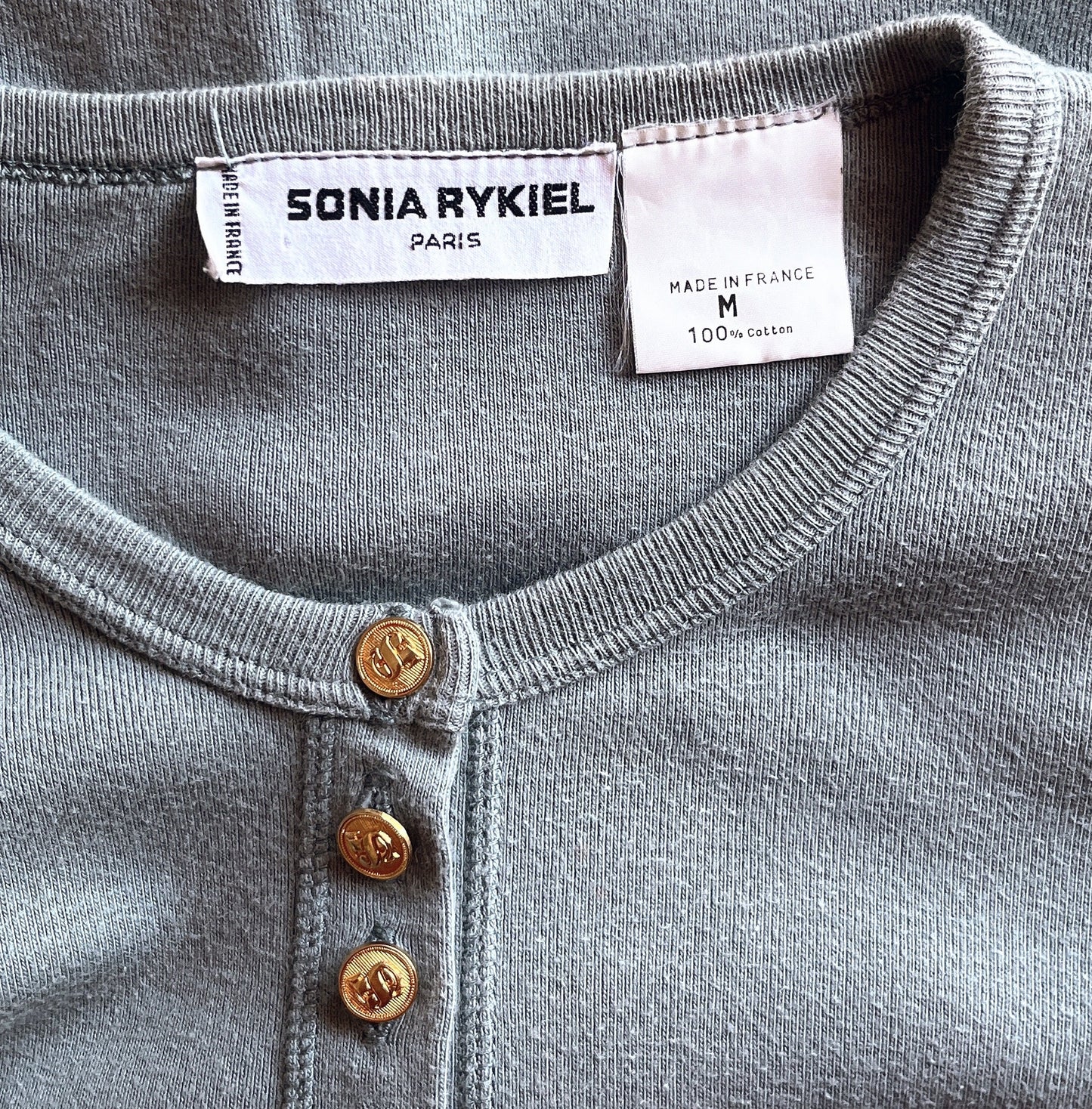 SONIA RYKIEL cropped cardigan top