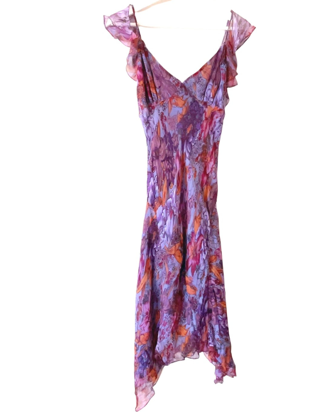 BETSEY JOHNSON vintage silk camisole long dress