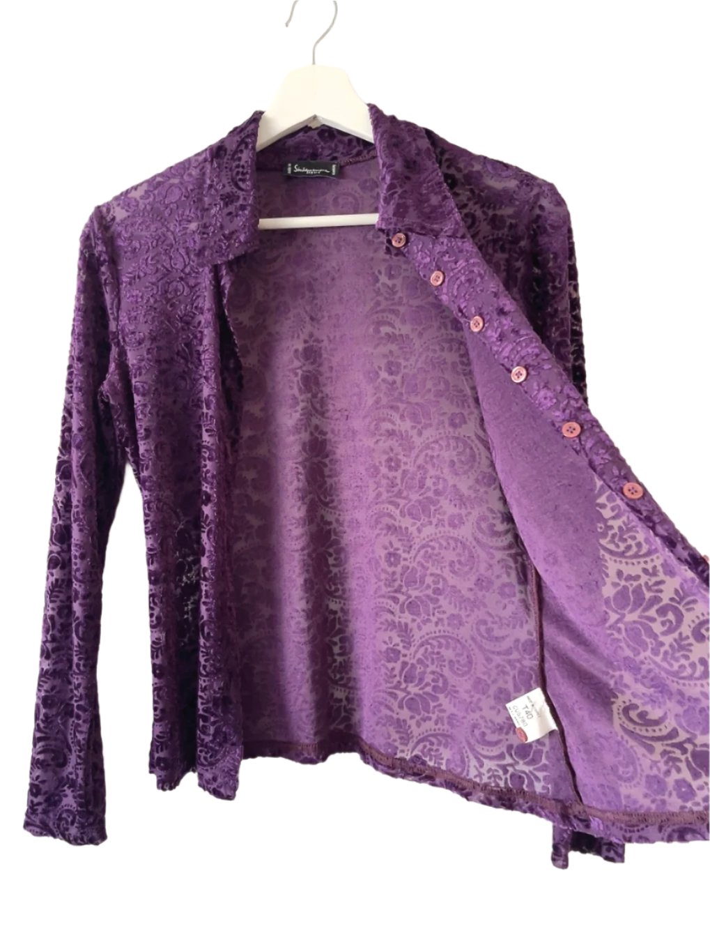 70’s vintage velour shirt