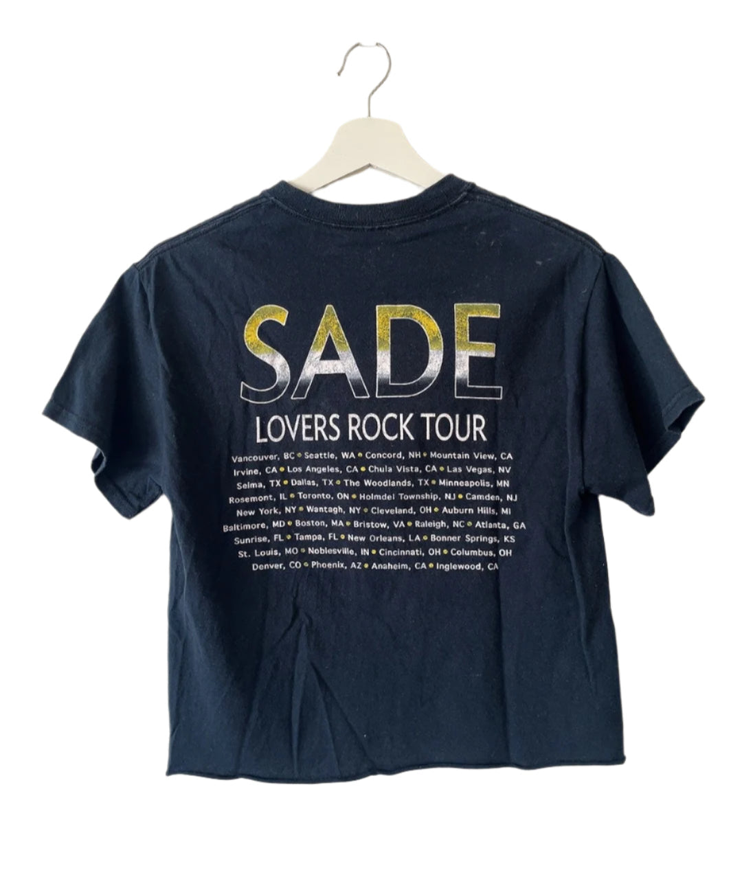 SADE vintage cut off T-shirt
