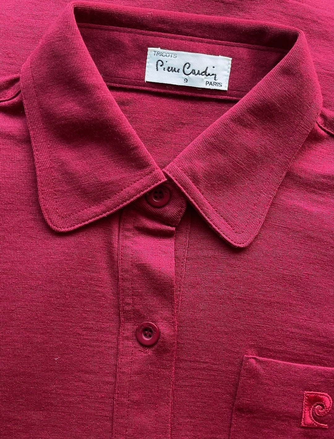 Pierre Cardin dead stock wool blouse