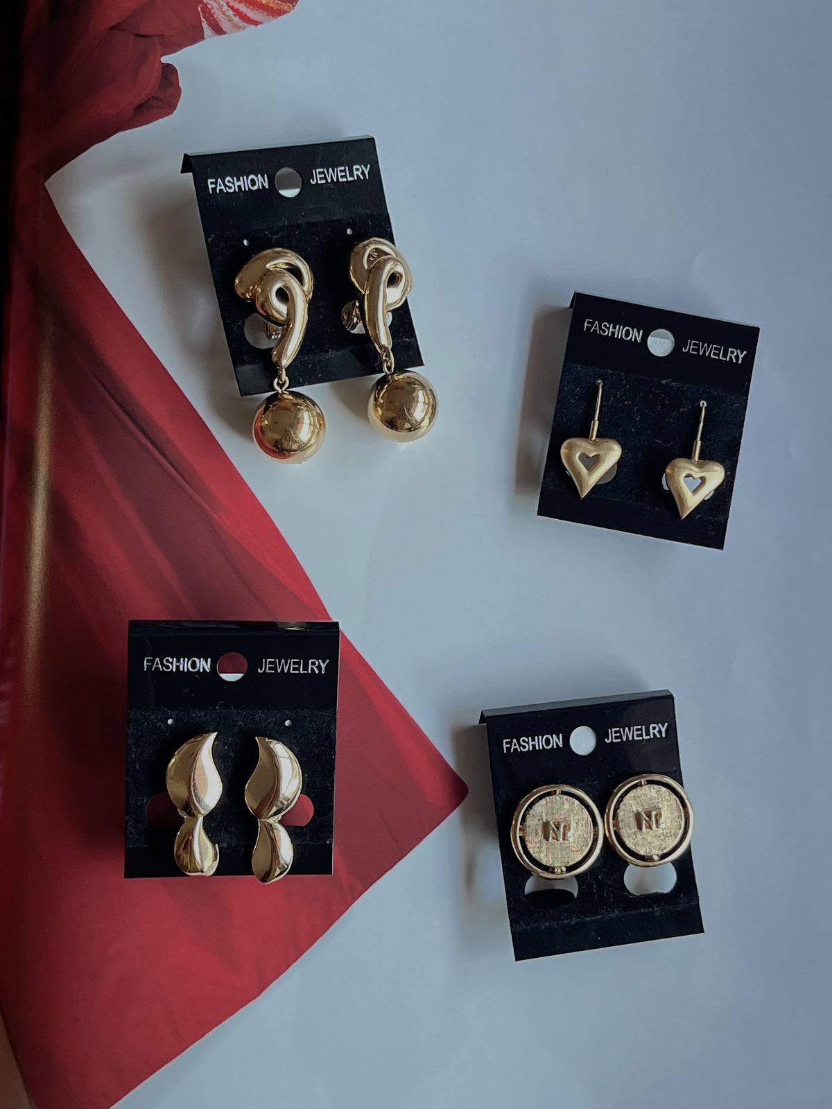 Monet vintage earrings