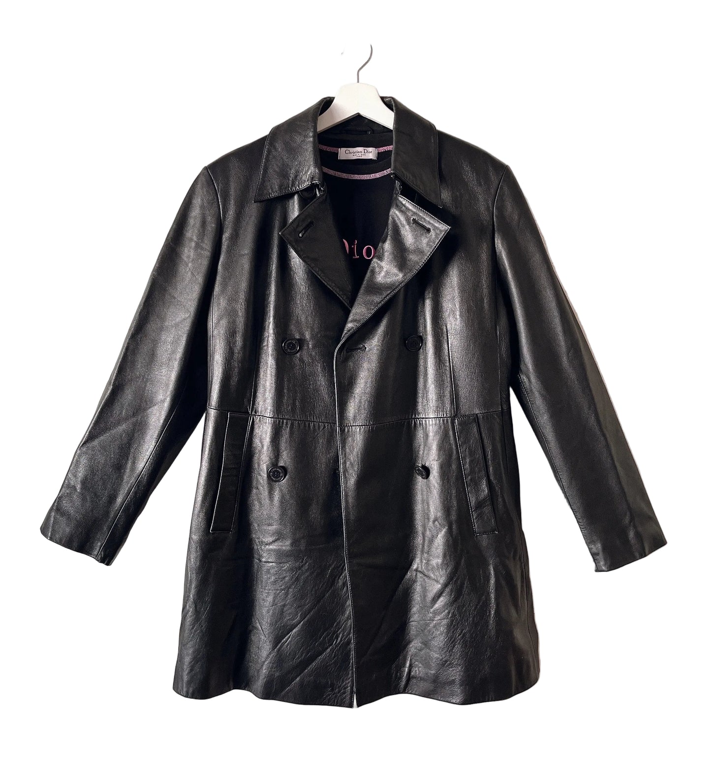 CK Calvin Klein leather jacket