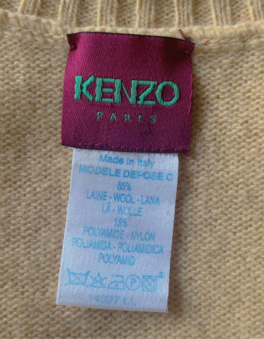 KENZO 90s vintage sweater