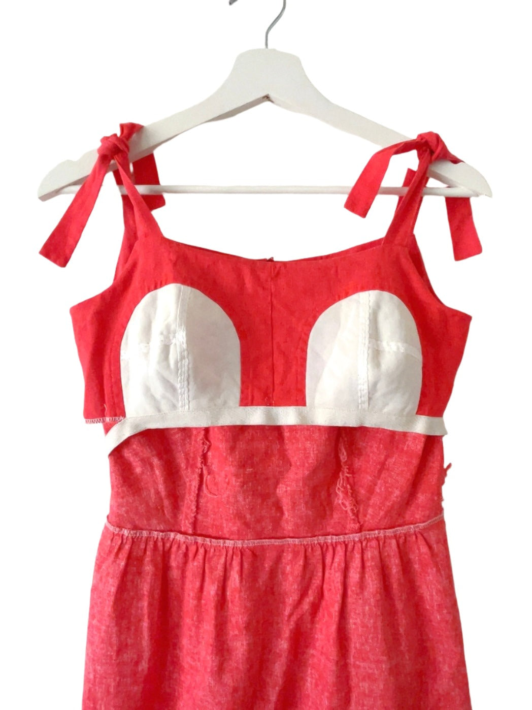 Vintage Hawaiian cotton camisole dress