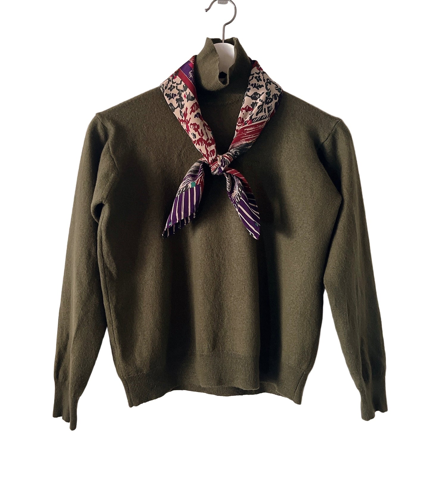 JAEGER vintage silk scarf