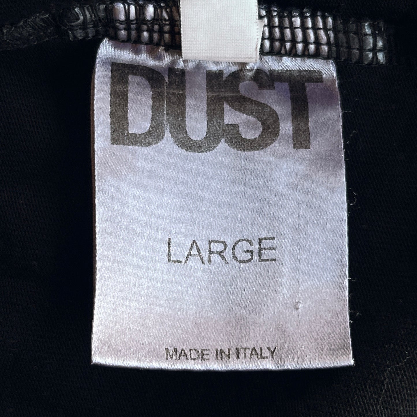 Dust magazine black T-shirt