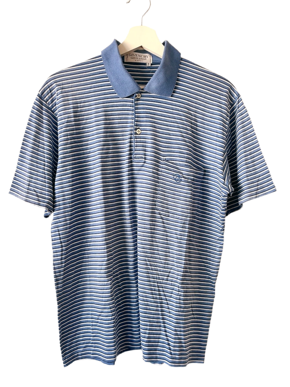 GIVENCHY gentleman vintage stripe polo shirt
