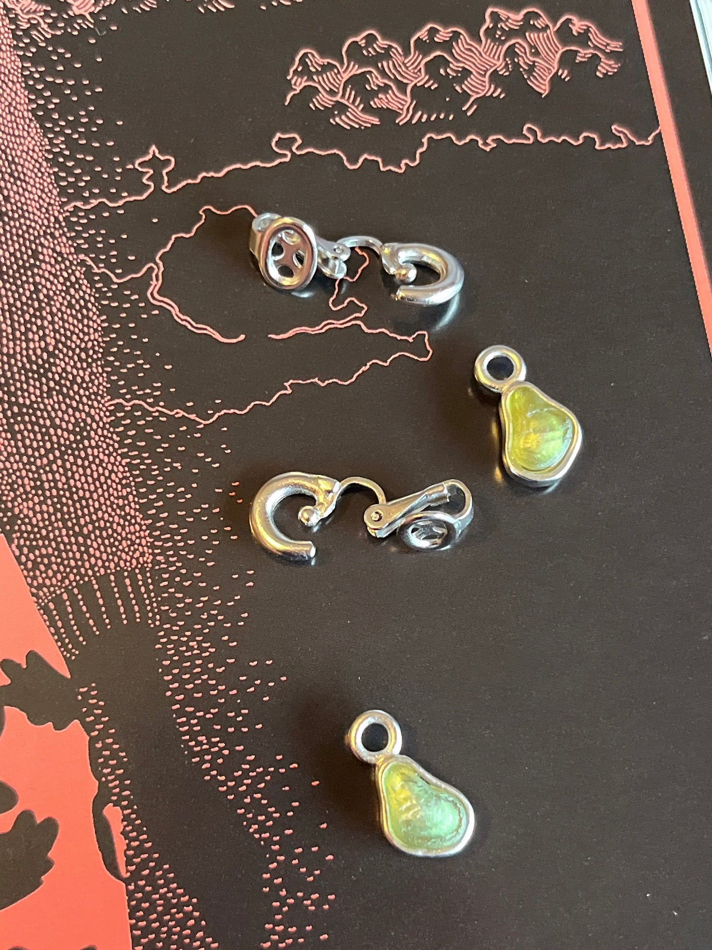 Nina Ricci hoop earrings
