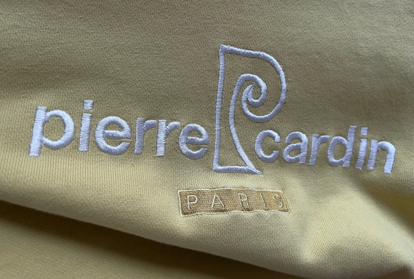 Pierre Cardin vintage logo embroidery sweatshirt