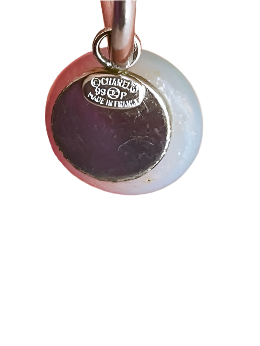 CHANEL 1999 stone earrings