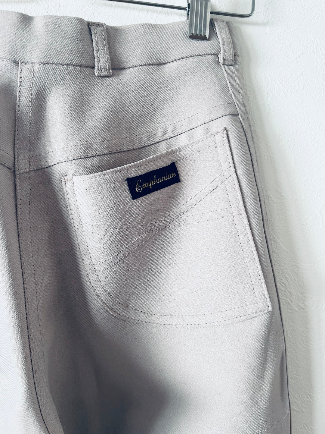 vintage gray high waist pants