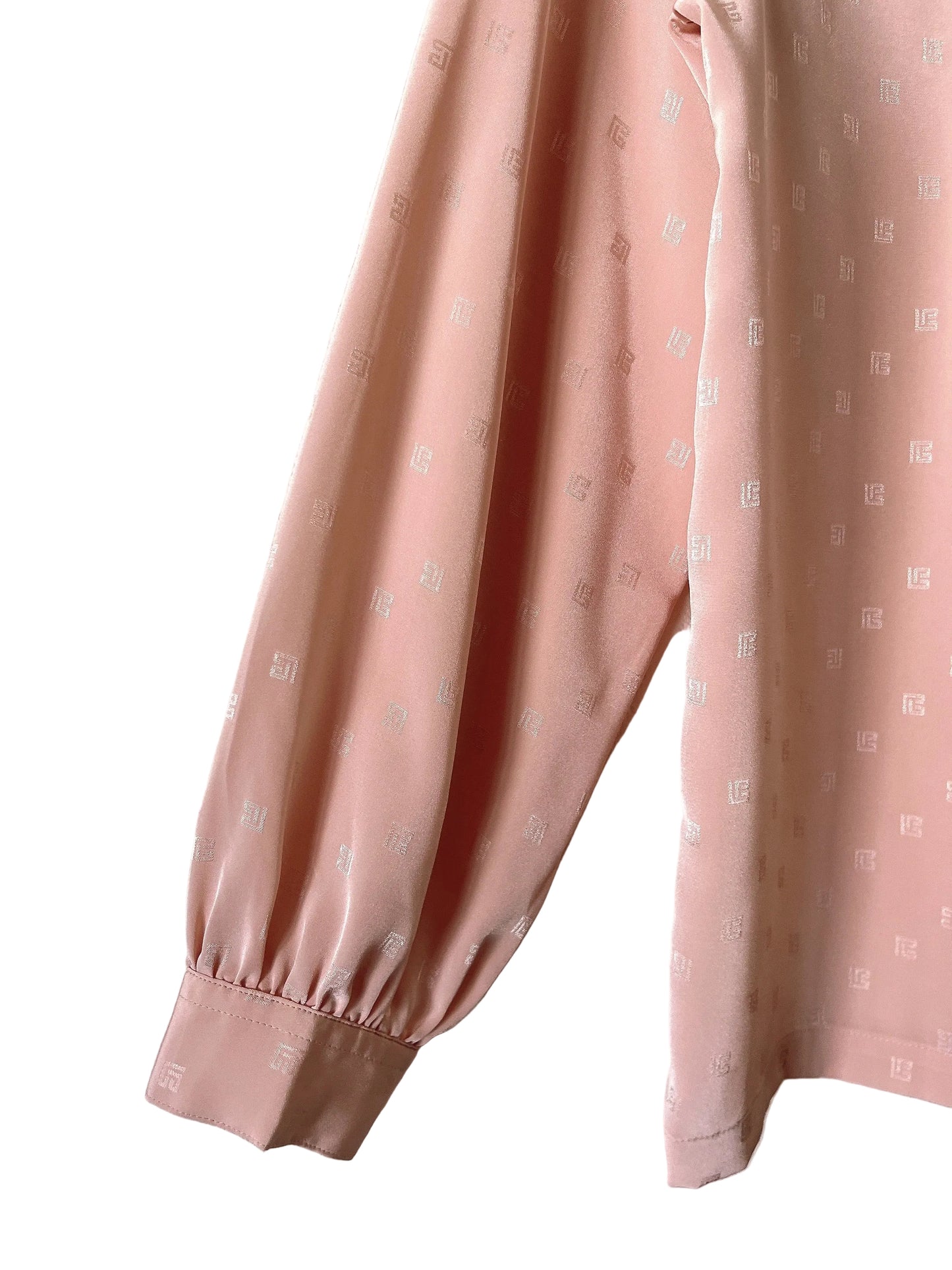 Pierre Balmain pink blouse