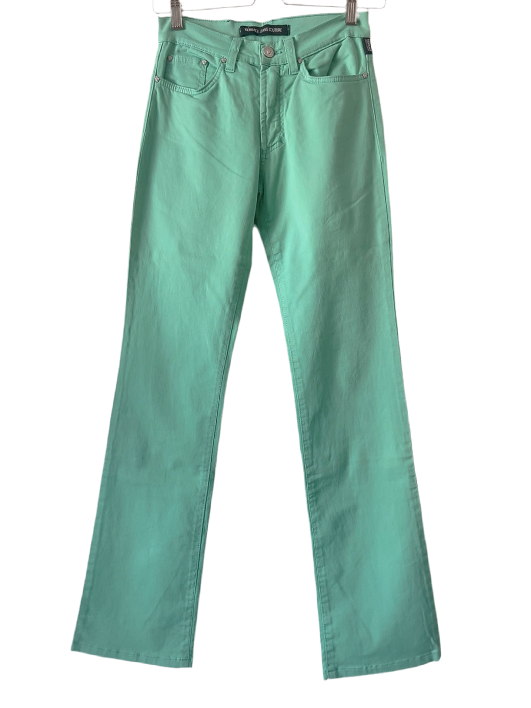 VERSACE JEANS COUTURE light green pants