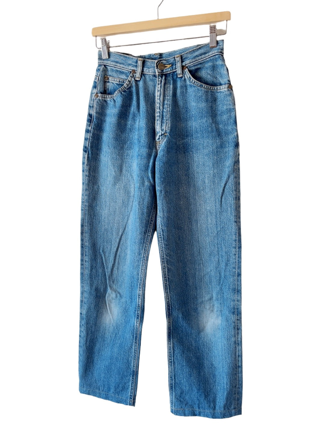 Lee × EDWIN 30×31 vintage blue jeans