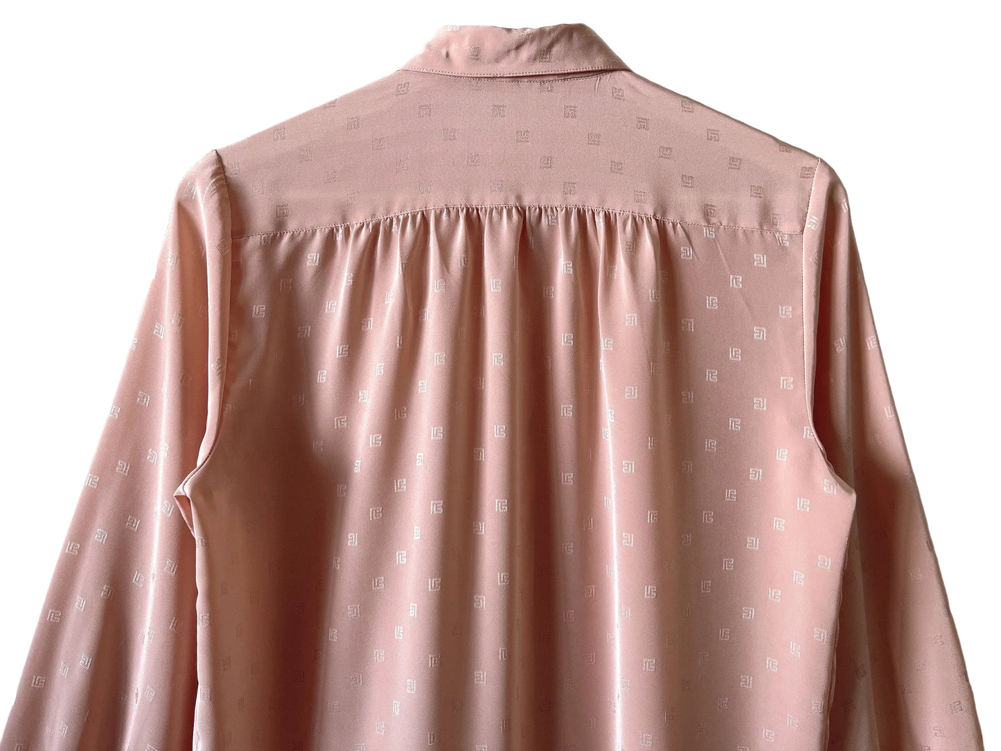 Pierre Balmain pink blouse