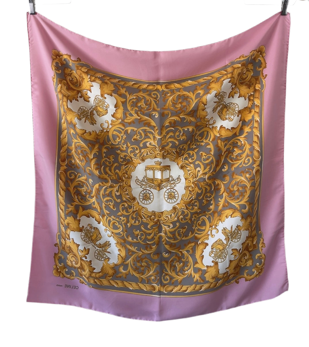 CELINE vintage scarf