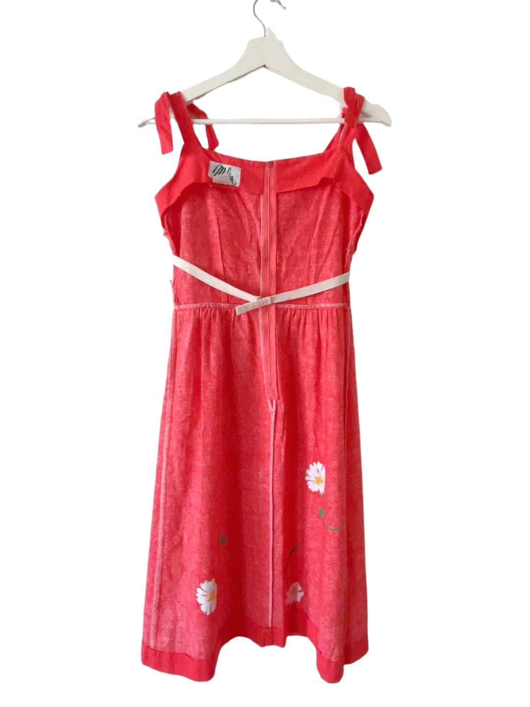 Vintage Hawaiian cotton camisole dress