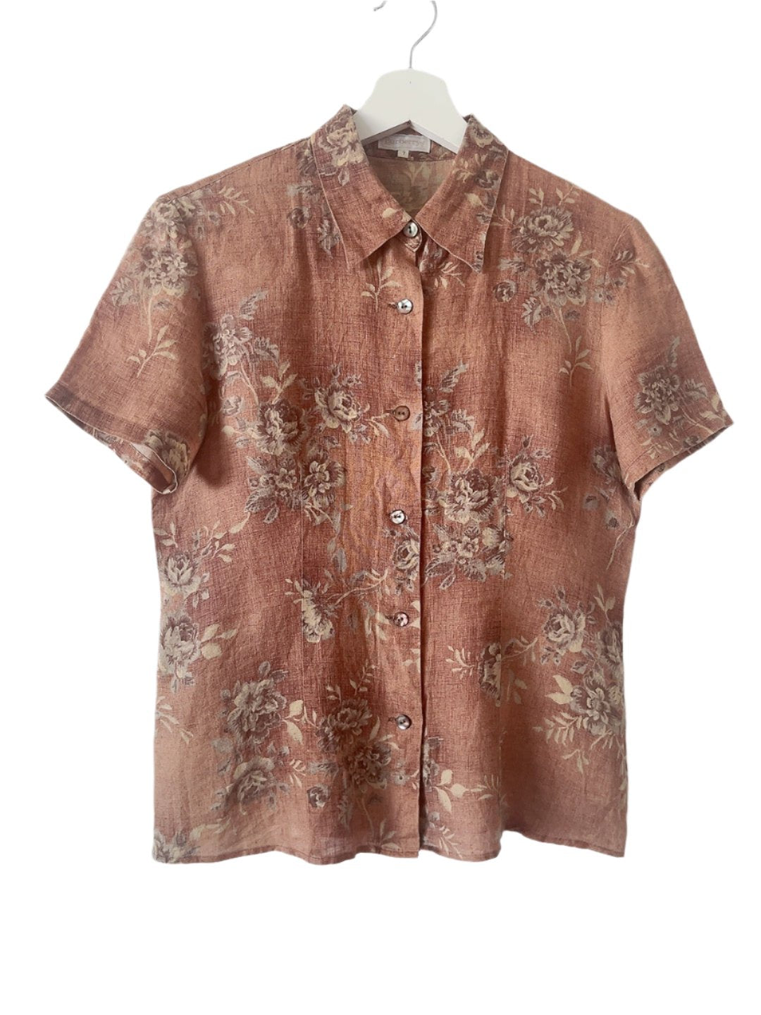 BURBERRY’S 80s vintage linen shirt