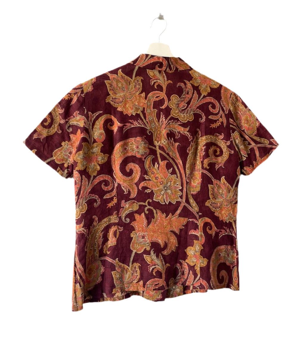 Burberrys 80s vintage linen shirt