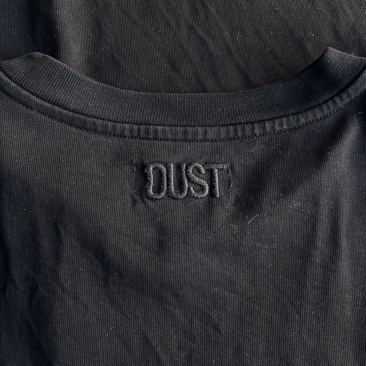 Dust magazine black T-shirt
