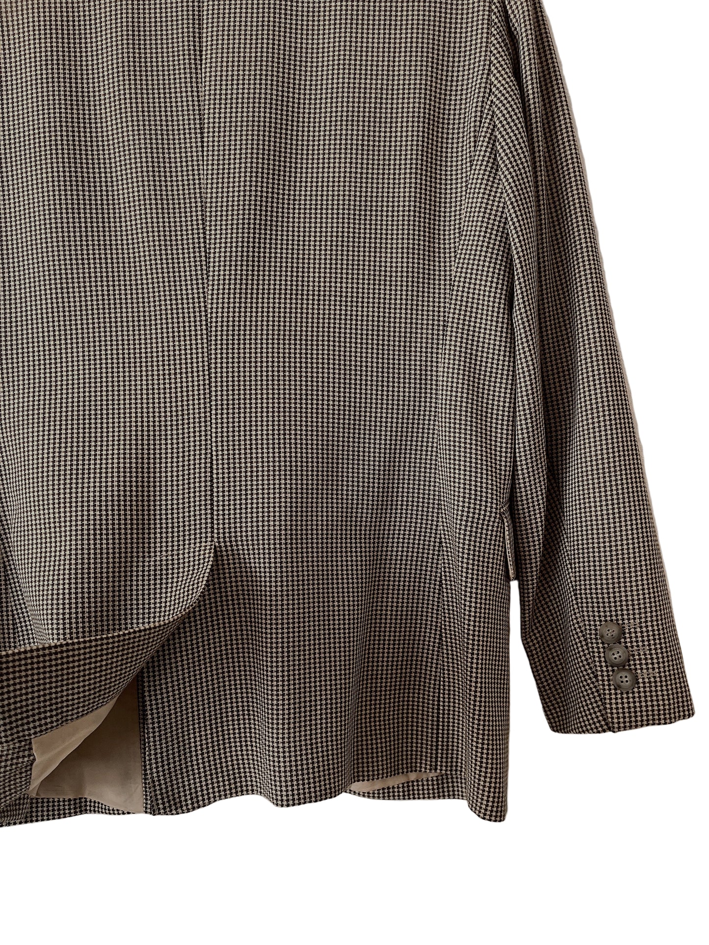 MaxMara WEEKEND LINE vintage glen check jacket