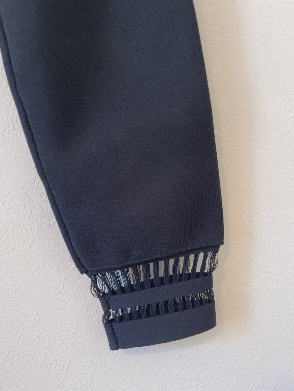 ALEXANDER WANG black knit pants