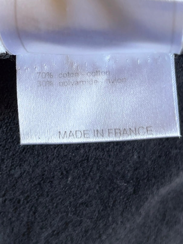 CHANEL 1990s B&W long gown