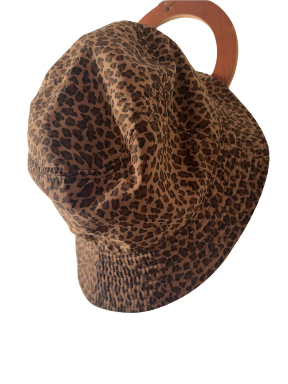 BOTTEGA VENETA leopard bucket hat