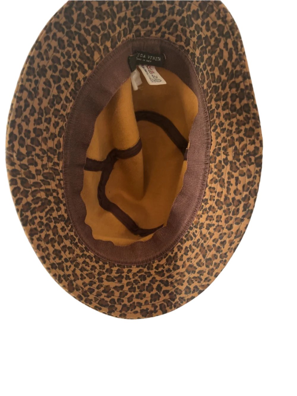 BOTTEGA VENETA leopard bucket hat