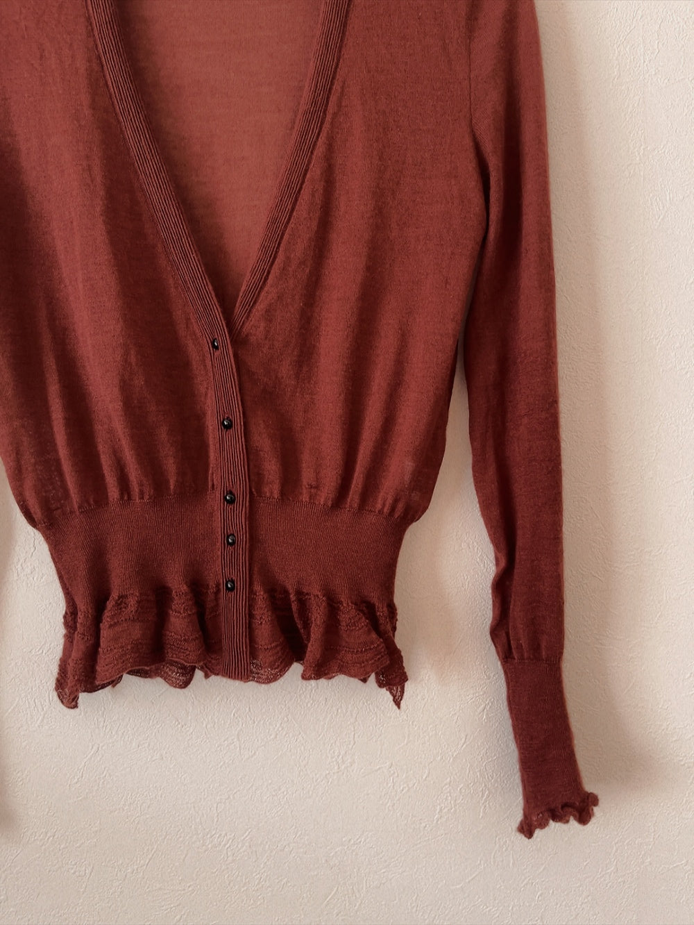 Yves Saint Laurent - rive gauche cashmere cardigan