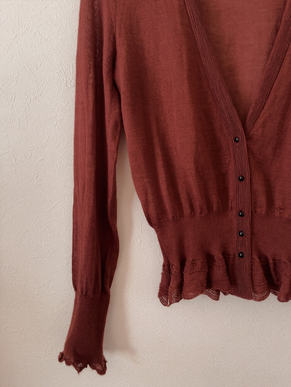 Yves Saint Laurent - rive gauche cashmere cardigan