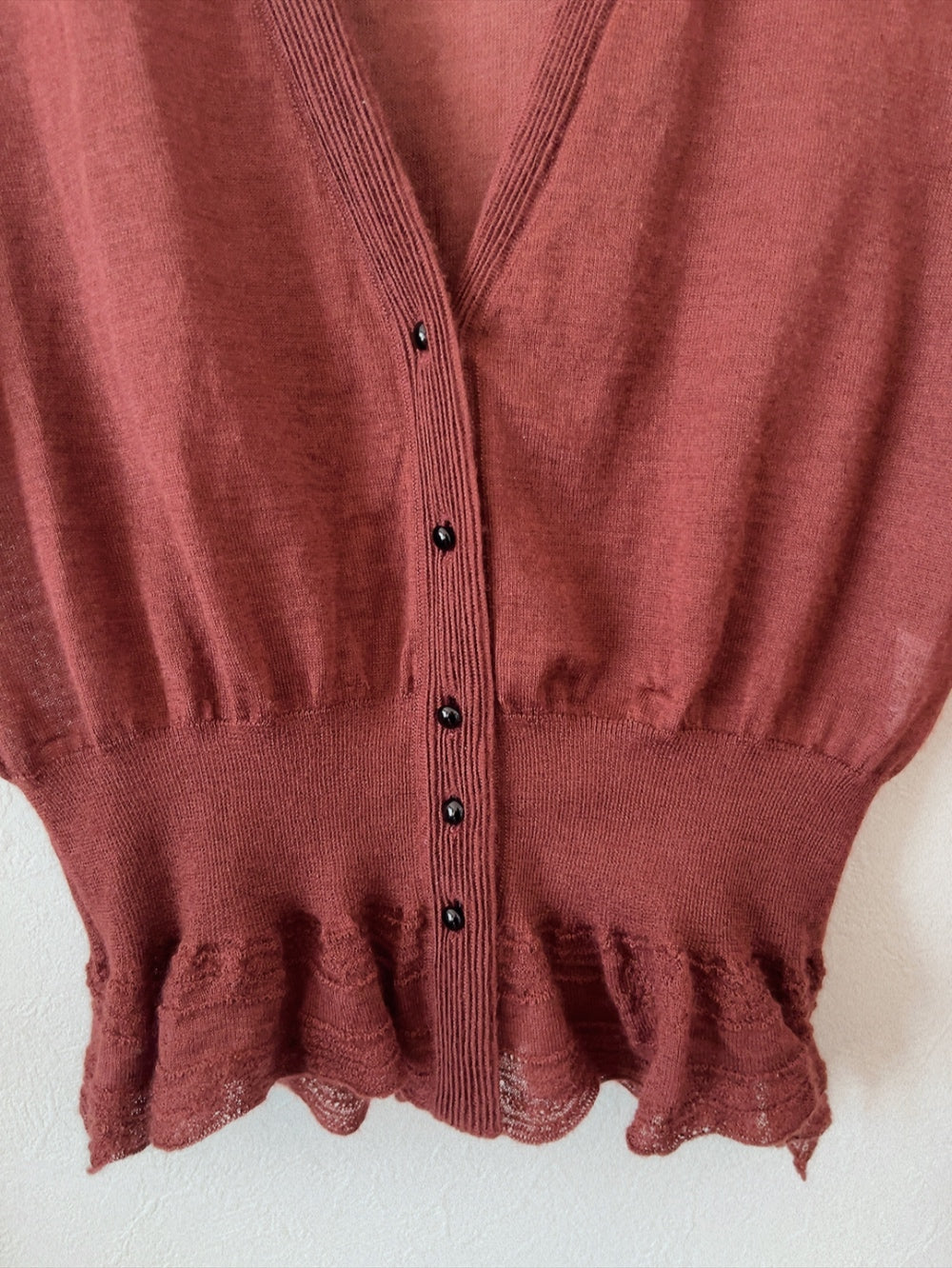 Yves Saint Laurent - rive gauche cashmere cardigan