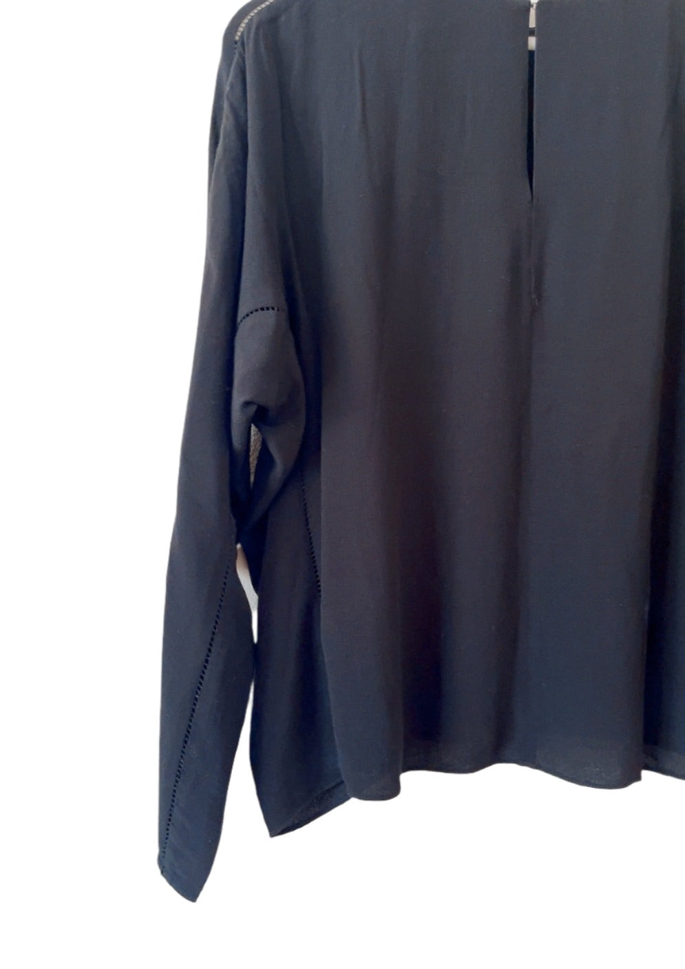 T by ALEXANDER WANG black dolman sleeve tops