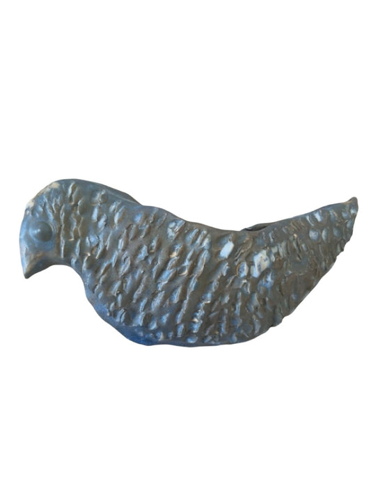 Vintage ceramic 'Bird' wall vase decor