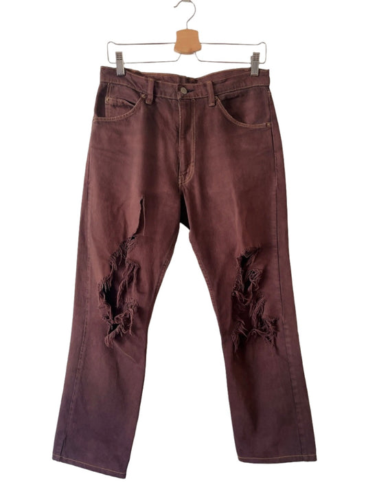 Levi’s vintage ripped denim